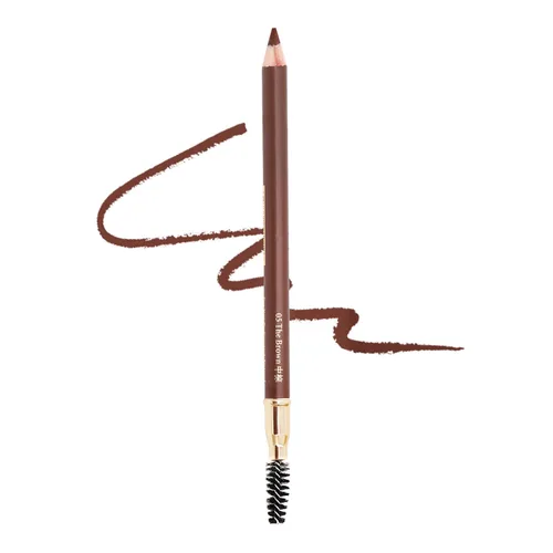 Vista 3 de Bodermincer 6 colores a elegir lápiz de cejas impermeable marrón oscuro lápiz de cejas (B01-negro)