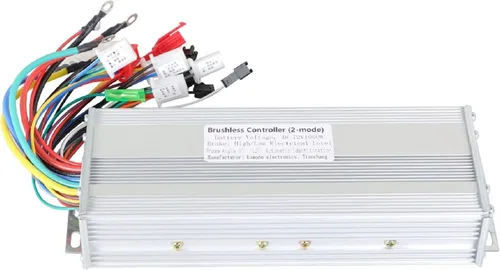 Vista 12 de Silscvtt Controlador de onda cuadrada de velocidad de motor sin escobillas 24-36V 500W Scooter Controlador DC Reemplazo para E-Bike Scooter Motor