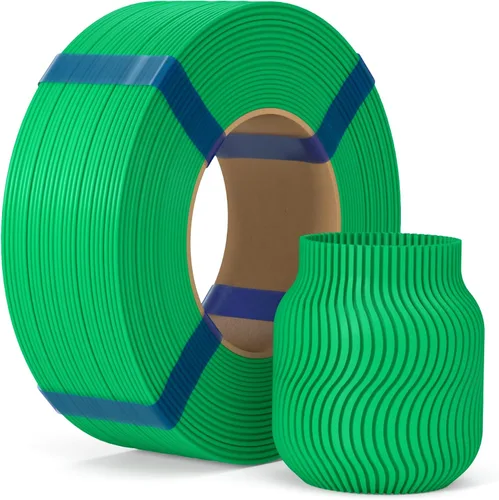 Vista 17 de ELEGOO Filamento de relleno básico PLA 1.75mm negro 4KG, filamento para impresora 3D sin carrete precisión dimensional +/- 0.02mm, PLA para 4*2.2