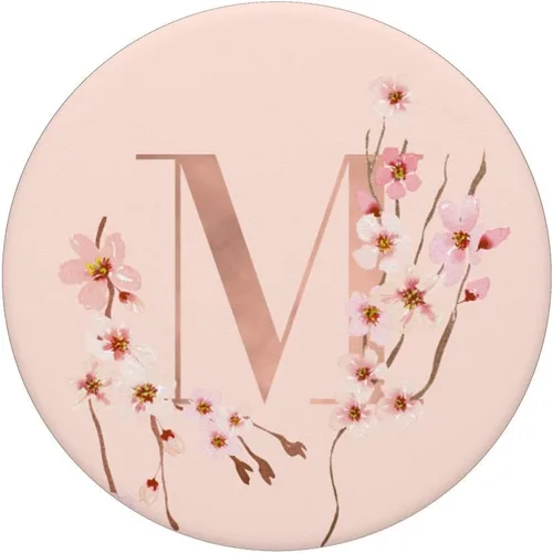 Vista 3 de Cherry Blossom - Soporte para teléfonos y tabletas, diseño de flor japonesa, Negro