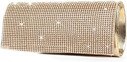 Vista 2 de ELEOPTION - Bolsos de noche brillantes para mujer, para boda, baile de graduación, cartera para boda, fiesta, el mejor regalo