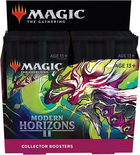 Vista 6 de Magic: The Gathering Modern Horizons 2 - Caja de refuerzo para coleccionista, 12 paquetes (180 cartas mágicas)
