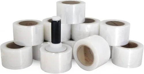 Vista 16 de IDL Packaging Mini rollo de envoltura elástica de 5 pulgadas x 1000 pies