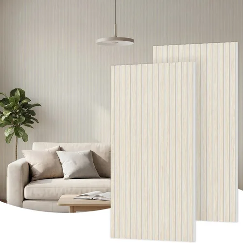 Vista 17 de TONOR Paneles de pared de madera para decoración de paredes interiores, paquete de 2 unidades de 47.2 x 23.6 pulgadas