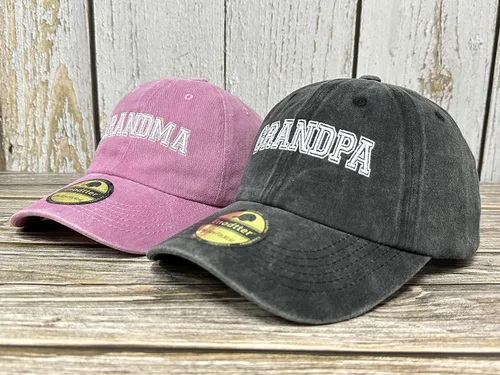 Vista 86 de Sombreros bordados para tío tía, abuelo, abuela, mamá, mini
