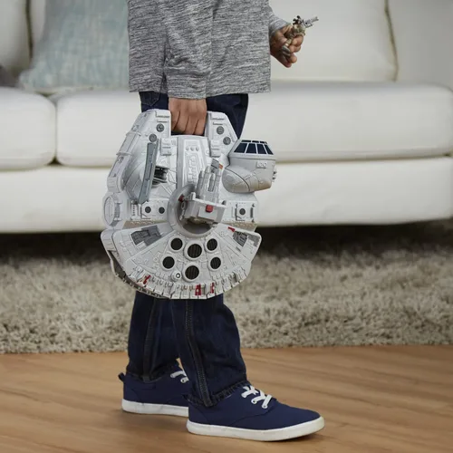 Vista 7 de Playskool Heroes Star Wars Galactic Heroes Millennium Falcon y figuras (exclusivo de Amazon)