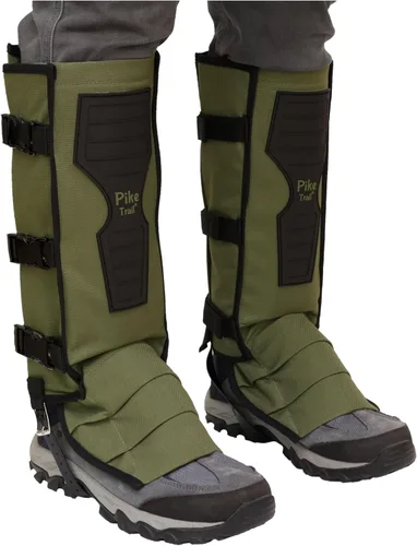Vista 8 de Pike Trail Polainas de pierna de serpiente: protección de alto rendimiento para excursionistas y cazadores - Impermeable, protección contra