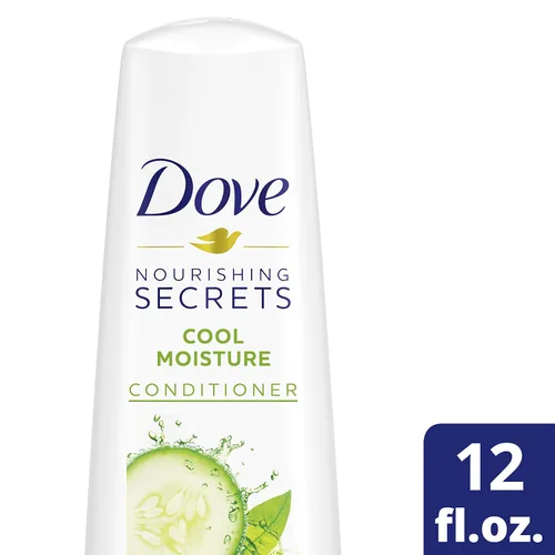 Vista 2 de Dove Nourishing Secrets - Acondicionador, paquete de 1 unidad Cool Moisture de 12.0 onzas líquidas