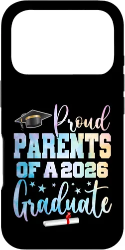 Vista 30 de Proud Parents of A Class of 2026 Graduate Graduation Case for iPhone 16