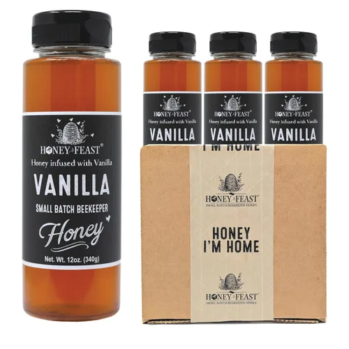 Vista 38 de Honey Feast Flower Powered Allergy Blend 10 veces miel, 12 onzas