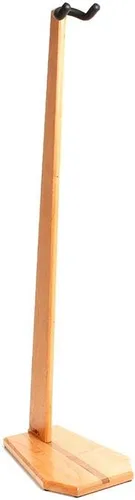 Vista 4 de Ruach GS-6 Soporte de madera para guitarra bajo - Hecho a mano de cereza y nogal