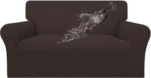 Vista 24 de Easy-Going - Funda para sofá 100% impermeable de ambos lados, funda de jacquard elástica, protector de muebles a prueba de derrames, para niños
