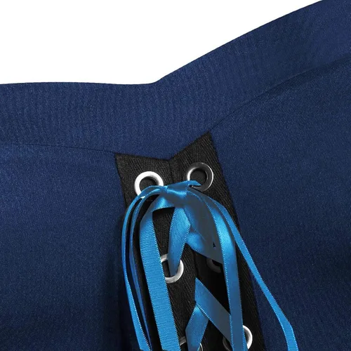 Vista 6 de ZEFOTIM Disfraz medieval para mujer, hombros descubiertos, mangas de murciélago, corsé con volantes, vestido de tubo gótico Cosplay L6242