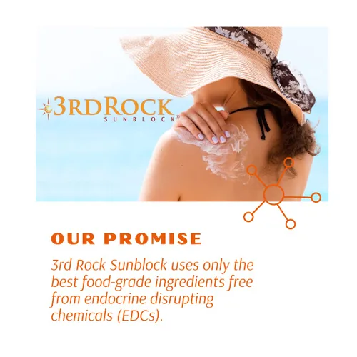 Vista 6 de 3rd Rock Essentials - Loción de protección solar 3rd Rock Sunblock SPF 35, protector solar aromatéutico de zinc orgánico natural para protección