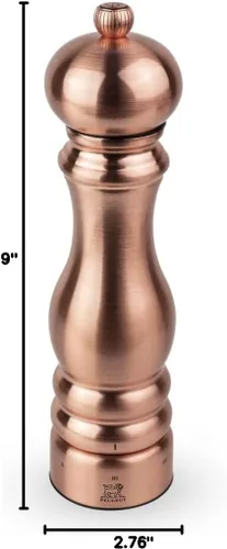 Vista 4 de Peugeot Paris Chef u'Select - Molinillo de pimienta chapado en cobre, 8.7 in - 9 pulgadas