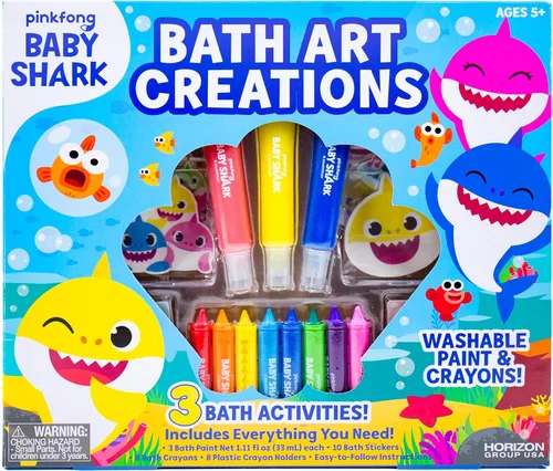 Vista 11 de Baby Shark Estudio de arte de baño definitivo de Horizon Group USA
