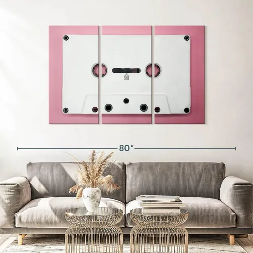 Vista 43 de Elephant Stock BW - Reproductor de discos de vinilo para pared, lienzo horizontal, decoración de pared de sala de estar de 3 piezas, impresión