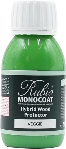 Vista 21 de Rubio Monocoat Protector de madera híbrido de 300 pies cuadrados - Chocolate Acabado de aceite de madera exterior, color y protección UV