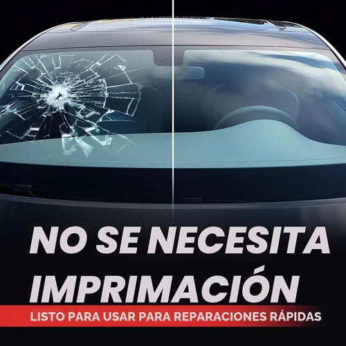 Vista 4 de Adhesivo de Uretano para Parabrisas - Curado Rápido y Resistente a la Intemperie y Pegamento de Vidrio Automotriz de Resistencia Profesional para 1
