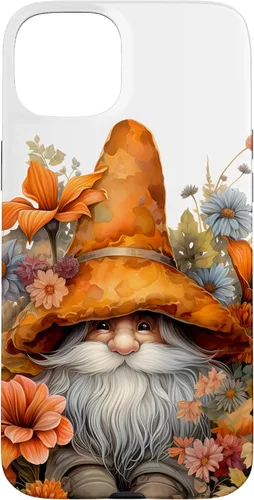 Vista 9 de Happy Fall Gnome Autumn Leaves Case for iPhone 17