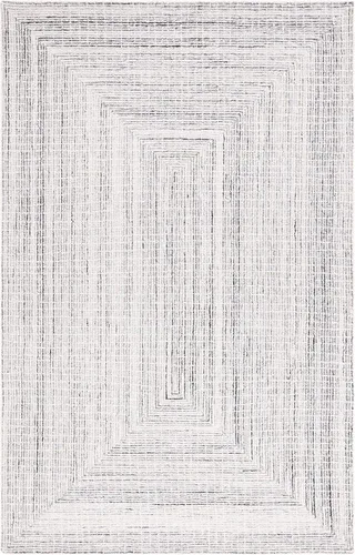 Vista 14 de SAFAVIEH Abstract Collection - Alfombra de pasillo, 2 pies 3 pulgadas x 8 pies, negro y marfil, lana hecha a mano, ideal para zonas de alto tráfico