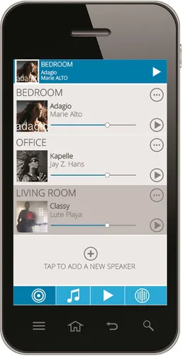 Vista 9 de Bocina Wi-Fi para el hogar Sinfonía Negro