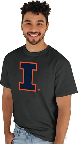 Vista 60 de Blue 84 Camiseta NCAA para hombre, icono de color del