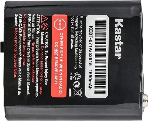 Vista 3 de Kastar Paquete de 1 batería de repuesto para radio bidireccional Motorola Walkie TalkAbout T5720, TalkAbout T5800, TalkAbout T5820, TalkAbout T5900
