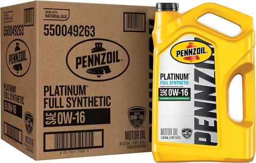 Vista 23 de Aceite de motor completamente sintético Platinum Full Synthetic 5W-30 de Pennzoil (1 unidad, 5 cuartos de galón)