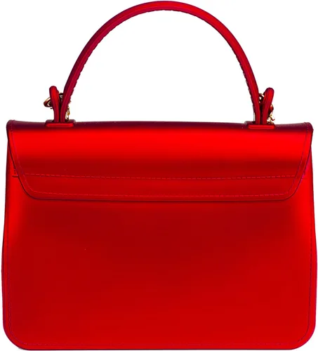 Vista 3 de Bolso de mano con asa superior para mujer, bolso cruzado de gelatina