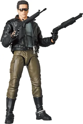 Vista 12 de Medicom Terminator: T-800 MAFEX Figura de acción, Multicolor