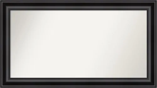 Vista 149 de Amanti Art Espejo personalizado, espejo de baño negro puente, espejo de pared o espejo de tocador de baño sobre el fregadero (26 x 26 pulgadas)