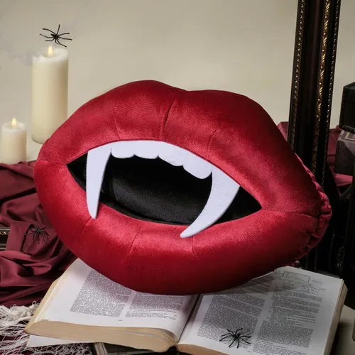 Vista 14 de Ashler Lips Almohadas Decorativas de Terciopelo Suave y Liso con Relleno Incluido Cojín para Sofá Cama Sala de Estar, Rosa, 24 X 12 pulgadas Rosa