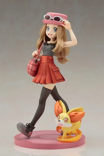 Vista 15 de Kotobukiya Pokemon: Estatua de Serena y Fennekin Artfx J