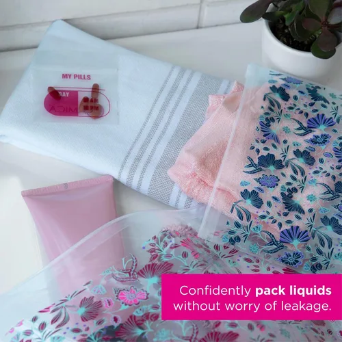 Vista 2 de Miamica Neceser resellable y organizadores de viaje para mujer