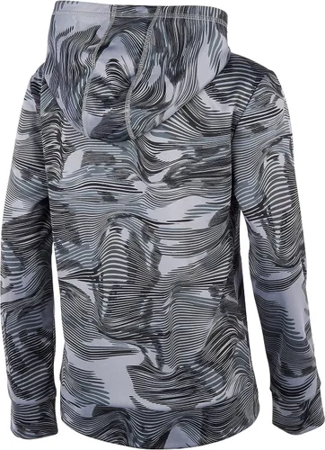 Vista 2 de adidas Sudadera con capucha con estampado de camuflaje Warp para niño