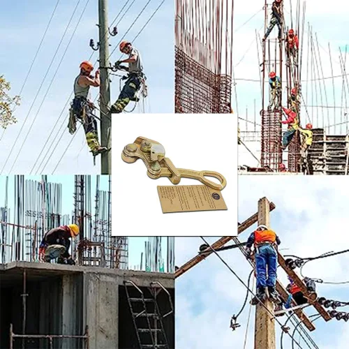 Vista 8 de CBI Pipe & Supply Herramienta de extracción de cables, extractor de mandíbula de cuerda de acero para cuerda de alambre, acero forjado con capacidad