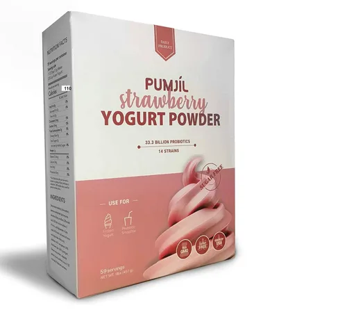 Vista 8 de Pumjil Mezcla de helado, mezcla de helado suave probiótico, ideal para yogur congelado y batidos, 55 porciones por caja, mezcla suave para servir