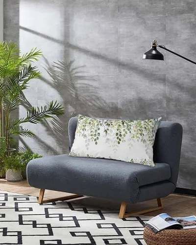 Vista 3 de Fundas de almohada de hojas verdes salvia, tamaño King, fundas de almohada suaves transpirables y refrescantes largas para cama y sofá, 20 x 40