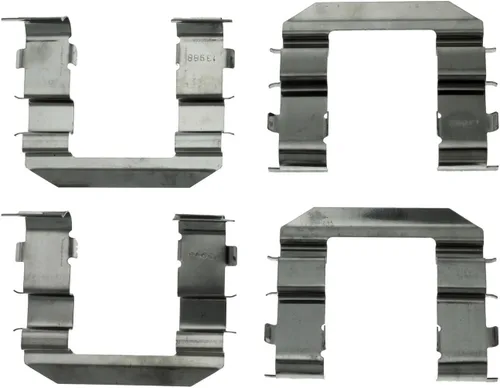 Vista 4 de Kit de hardware de freno de disco delantero compatible con Kia Forte Koup 2.0L L4 2010 2011 2012 2013 PC-721241 2013 2012 2011 2010, 2.0L L4