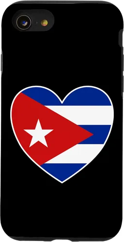 Vista 18 de iPhone 13 Pro Max I Heart Cuba - Divertida funda con bandera cubana