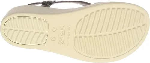 Vista 4 de Crocs mujer Brooklyn cuña alta