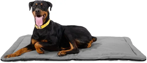 Vista 31 de K9 Ballistics Almohadilla Resistente Ripstop para Jaula de Perro - Alfombra Duradera y Lavable a Máquina para Perrera y Viaje para Cachorros