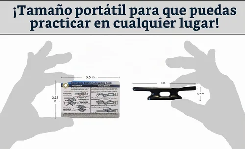 Vista 3 de Kit de Amarre de Nudos Náuticos ReferenceReady para Navegantes y Marineros