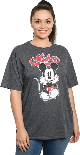 Vista 6 de Disney Mickey Mouse - Camiseta de talla grande para mujer