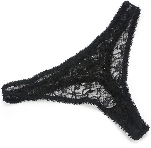 Vista 8 de Conjunto de lencería sexy con brasier de encaje push up para mujer