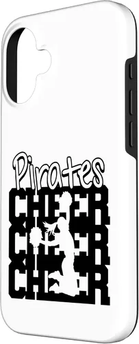 Vista 2 de Pirates Cheer Back to School Cheerleading Spirit Case for iPhone 16