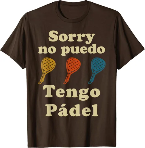 Vista 9 de Funny I Have Padel Player Sport en Español Camiseta Hombre