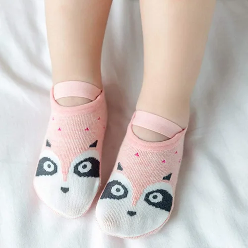 Vista 3 de Calcetines antideslizantes para bebés y niñas de 0 a 36 meses, 6 pares