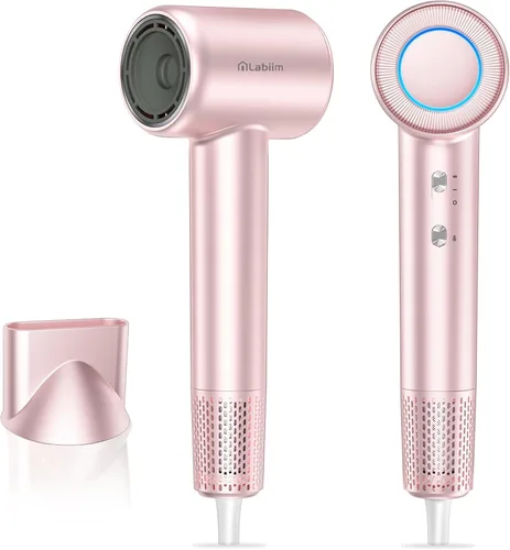 Vista 14 de Labiim Secador de pelo, secador iónico de alta velocidad con motor sin escobillas de 110,000 RPM para secado rápido, frizz de iones de 656.2 ft